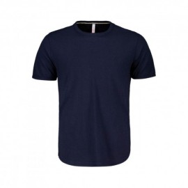 Sun 68 T-Shirt Fiammata Blu Uomo