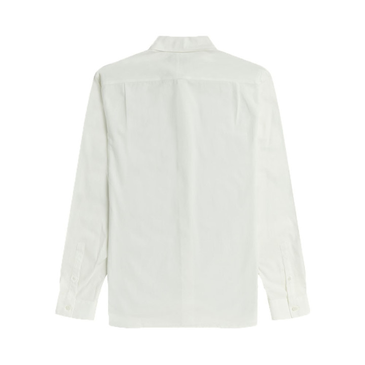 Fred Perry Camicia Logo Bianco Uomo