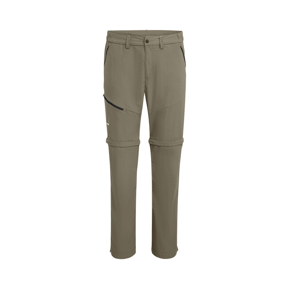 Image of Salewa Pantaloni Trekking Convertibile Iseo Marrone Uomo EUR 50