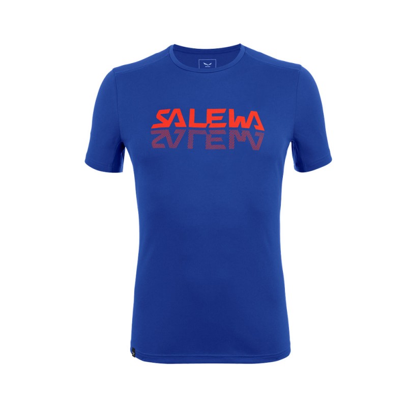 Salewa T-Shirt Sporty Graphic Electric Uomo