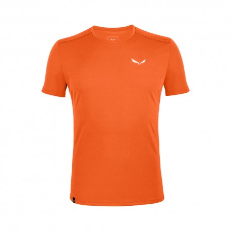 Salewa T-Shirt Sporty Rosso Arancio Uomo