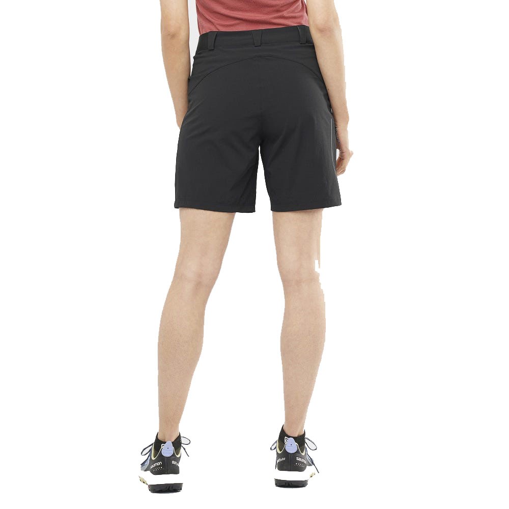Salomon Pantaloni Corti Trekking Wayfarer Nero Donna - Acquista online su  Sportland