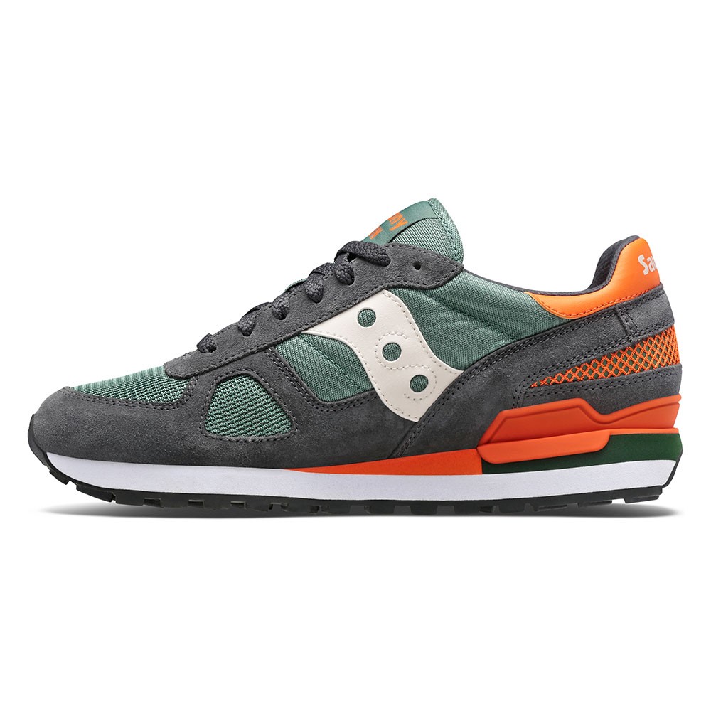 Saucony Shadow Grigio Verde Arancio - Sneakers Uomo - Acquista online su  Sportland