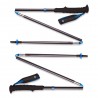 Black Diamond Bastoncini Trekking Distance Z Pewter