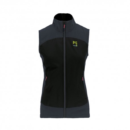 Karpos Gilet Trekking Parete Nero Ombre Blue Donna