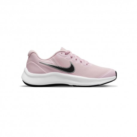 Nike Star Runner 3 Gs Rosa Nero - Sneakers Bambina