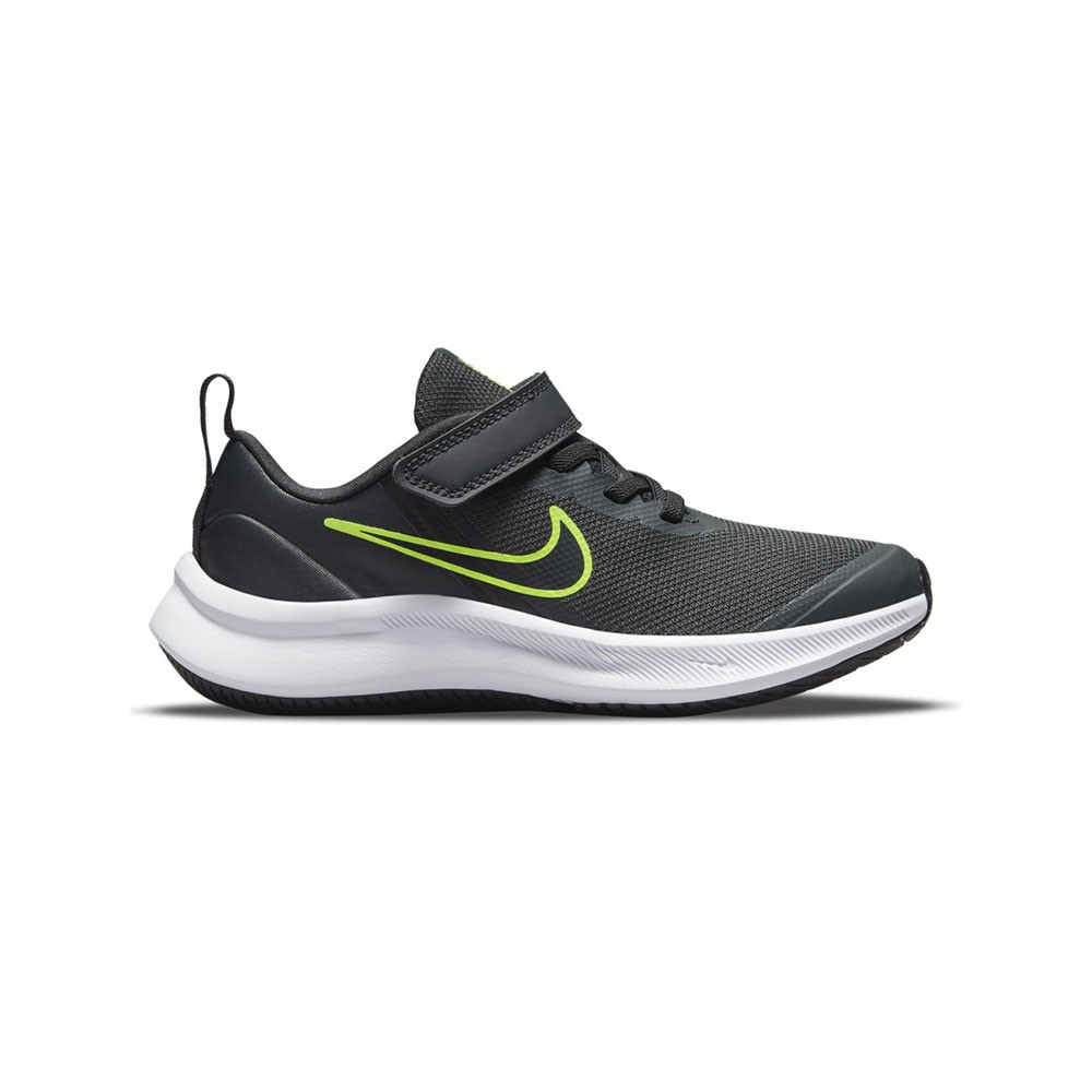 Nike Star Runner 3 Ps Grigio Nero - Sneakers Bambino EUR 28.5 / US 11.5C