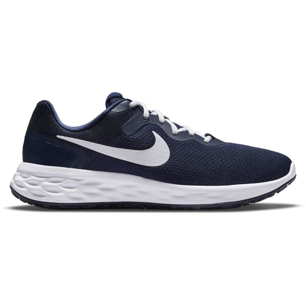 Nike Revolution 6 Midnight Navy Bianco - Scarpe Running Uomo EUR 45 / US 11