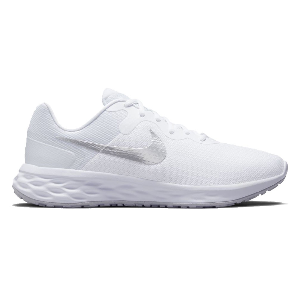 Nike Revolution 6 Bianco Argento - Scarpe Running Donna EUR 39 / US 8