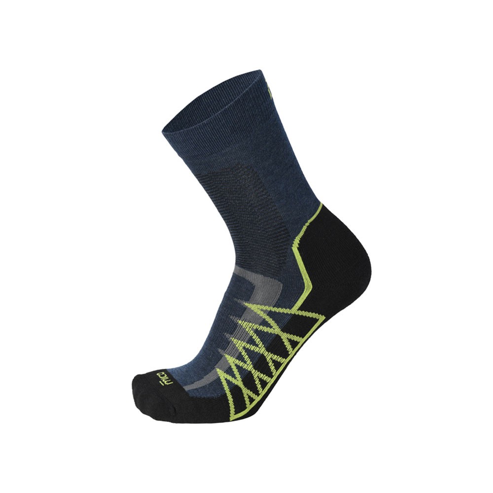 Image of Mico Sport Calze Corte Outlast 3063 Blu Nero L