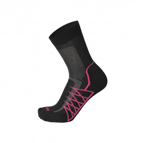 Mico Sport Calze Corte Outlast 3063 Nero Fucsia