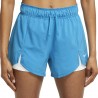 Nike Shorts Sportivi 2 In 1 Blu Donna