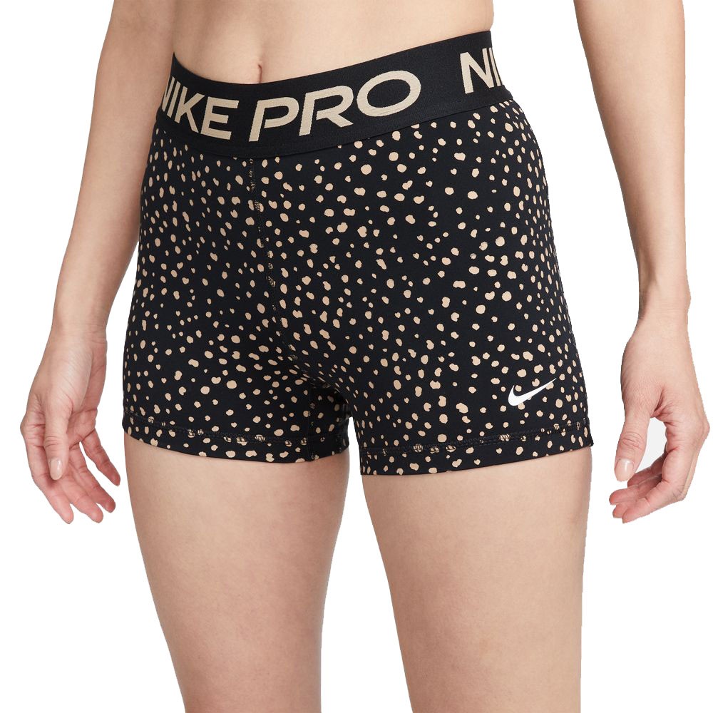 Nike Shorts Sportivi Animal Print Nero Donna L