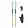 Blizzard Set Sci Alpinismo Zero G 84+Att.Alp Demo10+Pelli Grigio Giallo Uomo