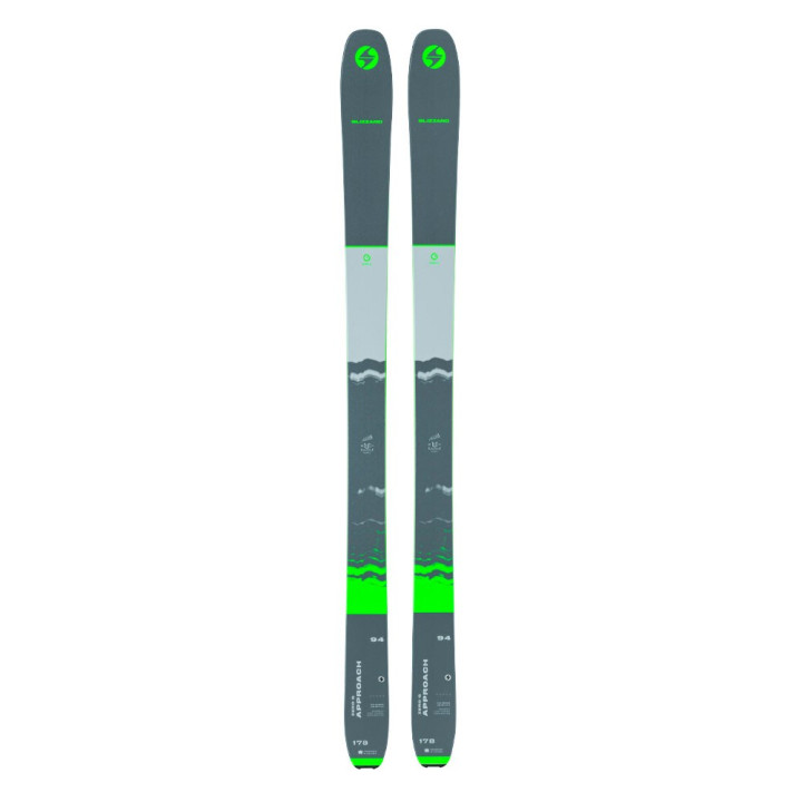 Blizzard Set Sci Alpinismo Zero G 84+Att.Alp Demo10+Pelli Grigio Giallo Uomo