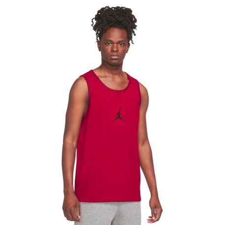 Nike Canotta Logo Jordan Rosso Uomo