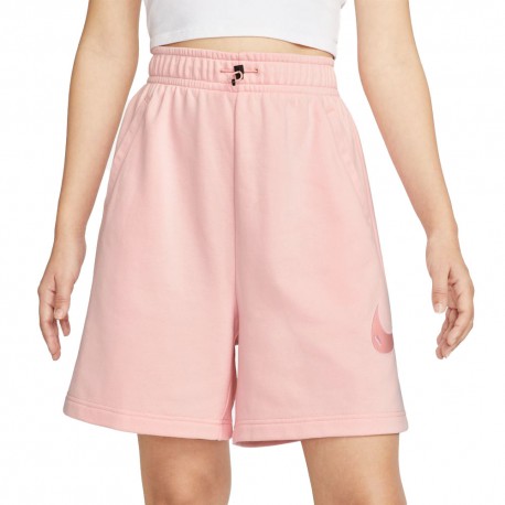 Nike Shorts Swoosh Rosa Donna