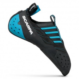 Scarpa Instinct S Nero-Azure - Scarpe Arrampicata Uomo