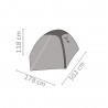 Salewa Tenda Campeggio Atlas Iii Grigio