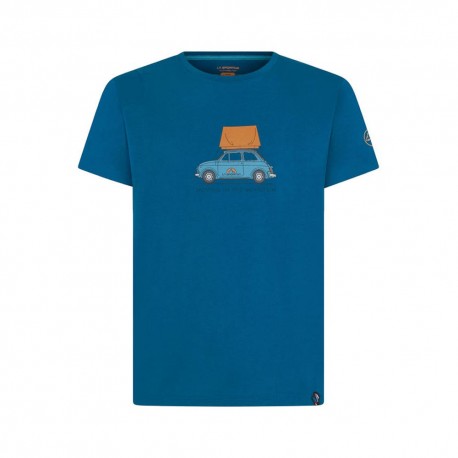 La Sportiva T-Shirt Cinquecento Space Blu Uomo