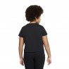 Nike T-Shirt Crop Nero Bambina