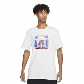 Nike T-Shirt Fantasia Bianco Uomo