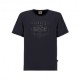 E 9 T-Shirt Listen 2.2 Ocean Blu Uomo