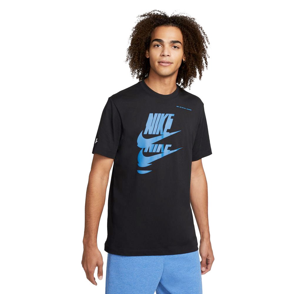 Nike T-Shirt Logo Nero Blu Uomo - Acquista online su Sportland