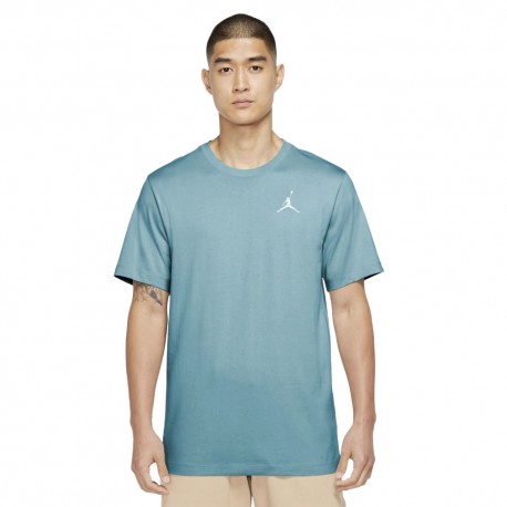 Nike T-Shirt Logo Piccolo Jordan Azzurro Uomo