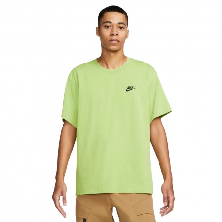 Nike T-Shirt Logo Verde Uomo