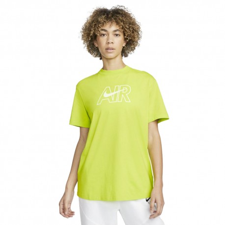 Nike T-Shirt Air Lime Donna