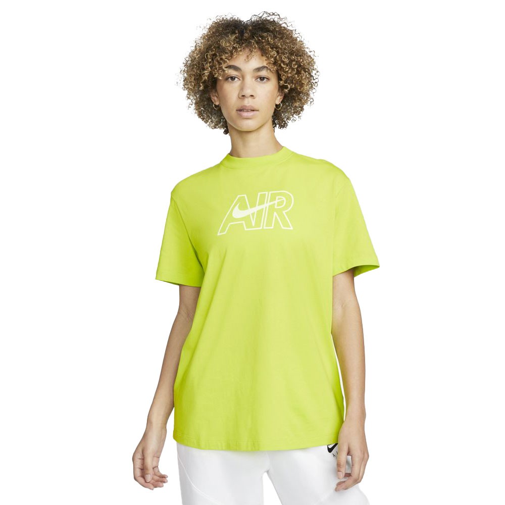 Image of Nike T-Shirt Air Lime Donna M