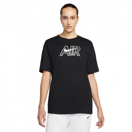 Nike T-Shirt Air Nero Donna