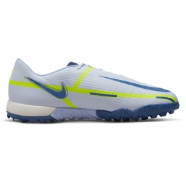 Nike Phantom Gt2 Academy Tf Grigio Blu - Scarpe Da Calcio Uomo