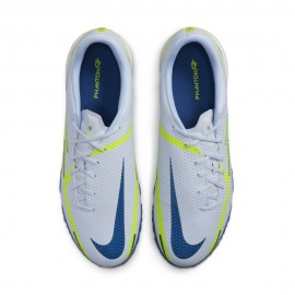 Nike Phantom Gt2 Academy Tf Grigio Blu - Scarpe Da Calcio Uomo
