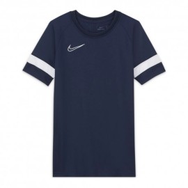 Nike Maglia Maniche Corte Dry Academy21 Blu Bianco Bambino