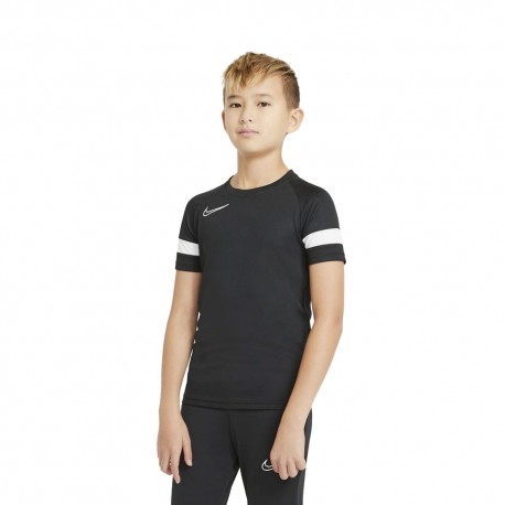 Nike Maglia Maniche Corte Dry Academy21 Nero Bianco Bambino