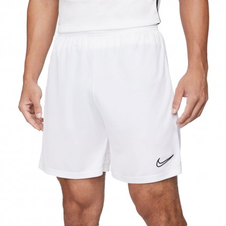 Nike Pantaloncini Calcio Dry Academy 21 Bianco Nero Uomo