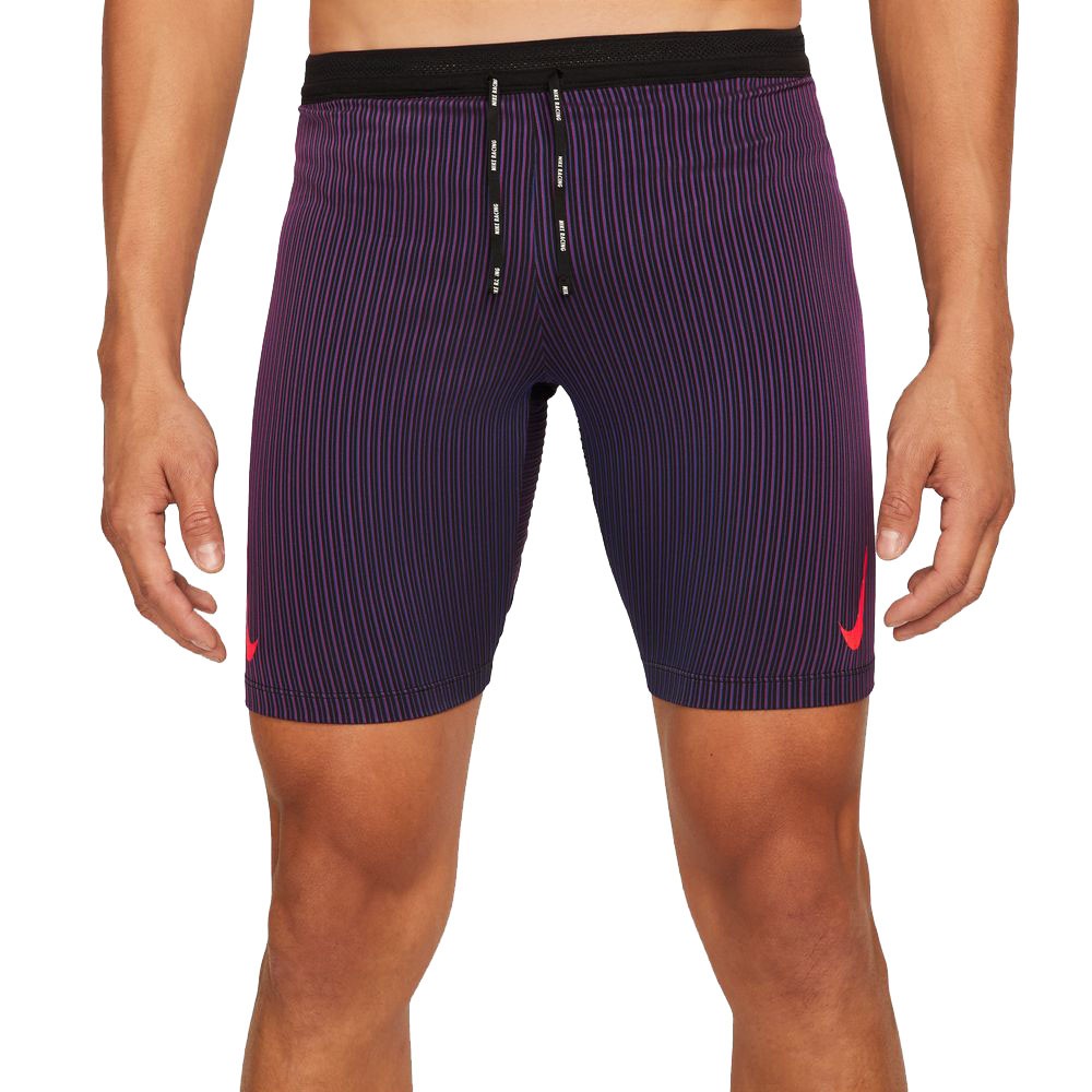 Nike Leggings Running Half Aroswft Nero Deep Blu Uomo - Acquista online su  Sportland