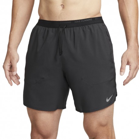 Nike Pantaloncini Running 7In Flex Stride Nero Uomo