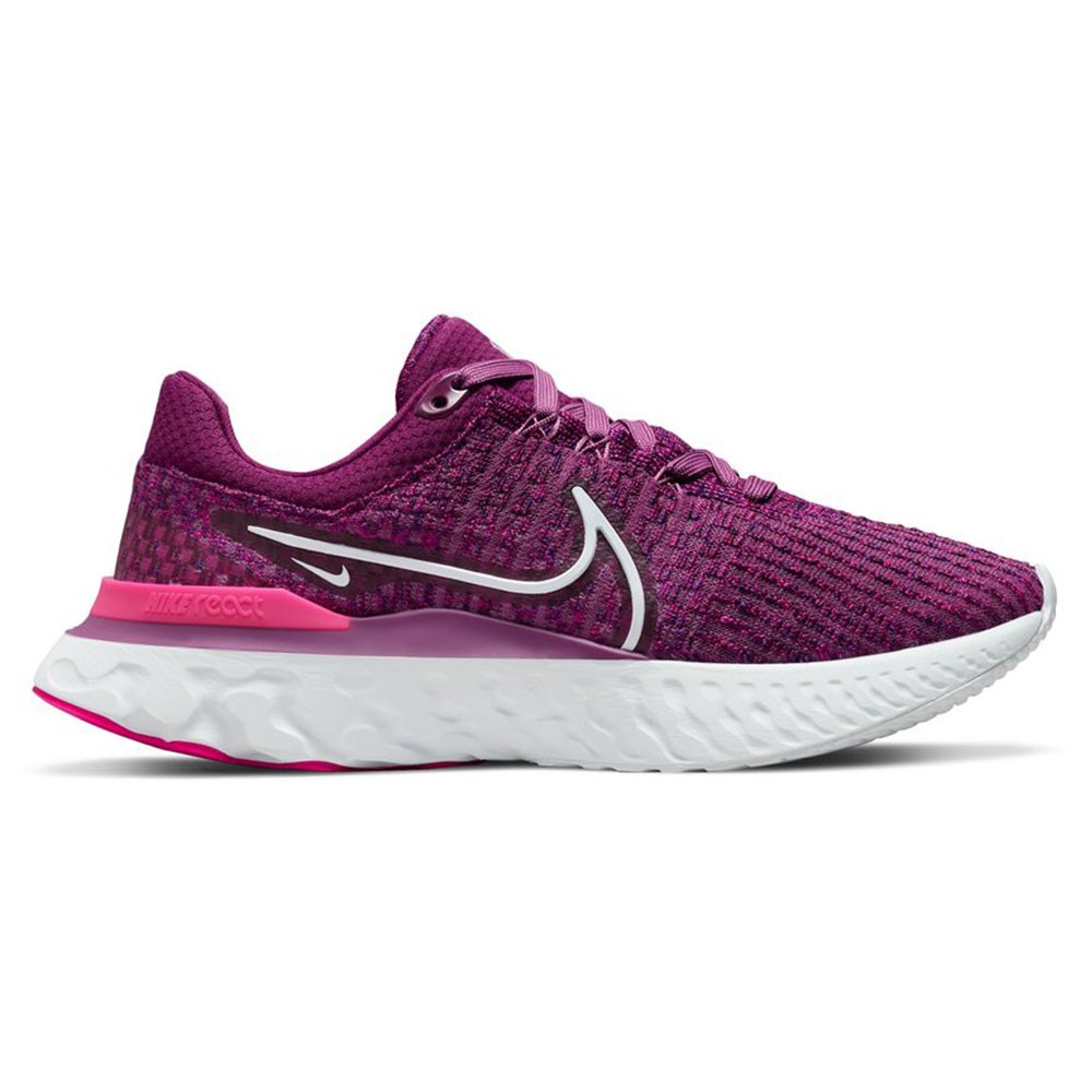 Nike React Infinity Run Flyknit 3 Fucsia - Scarpe Running Donna EUR 40 / US 8,5