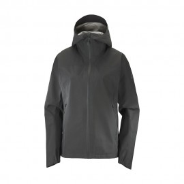 Salomon Giacca Outline Gore-Tex Nero Donna