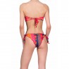 Effek Bikini Fascia Fiorato Arancione Donna