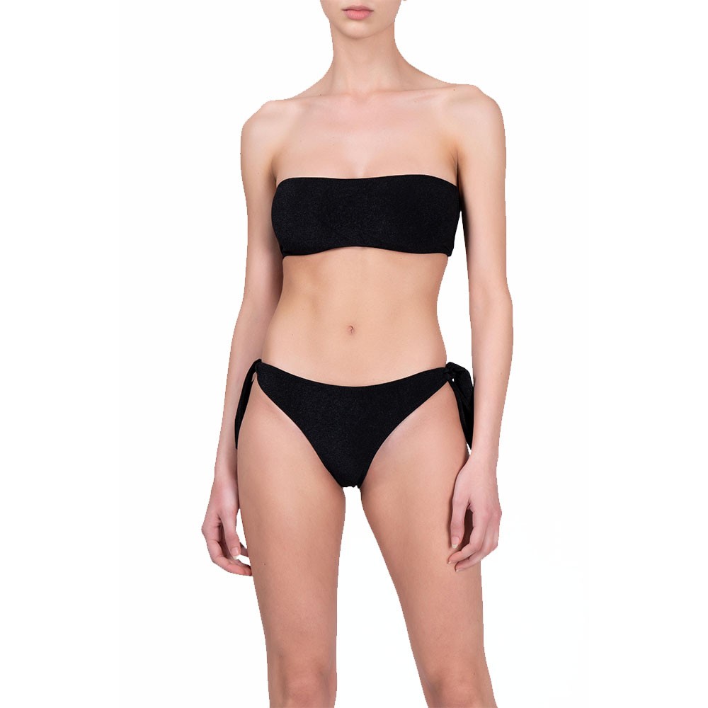 Image of Effek Bikini Fascia Lurex Nero Donna L