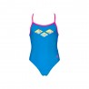 Arena Costume Intero Piscina Training Azzurro Fucsia Neonato