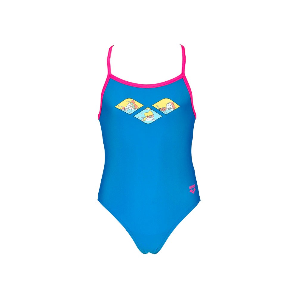 Arena Costume Intero Piscina Training Azzurro Fucsia Neonato - Acquista  online su Sportland