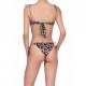 Effek Bikini Ferretto Maculato Marrone Donna