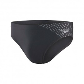 Speedo Costume Slip 7Cm Medley Logo Nero Antracite Uomo