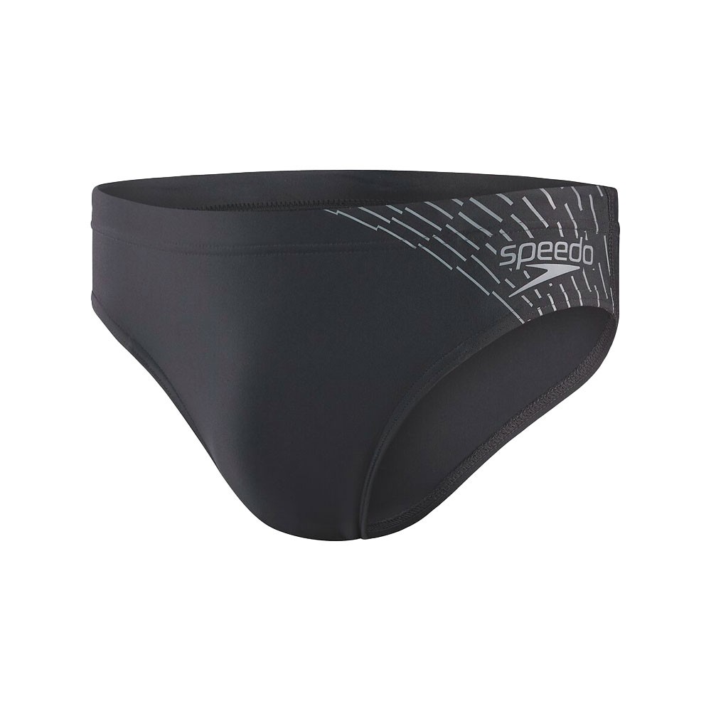 Speedo Costume Slip 7Cm Medley Logo Nero Antracite Uomo 50