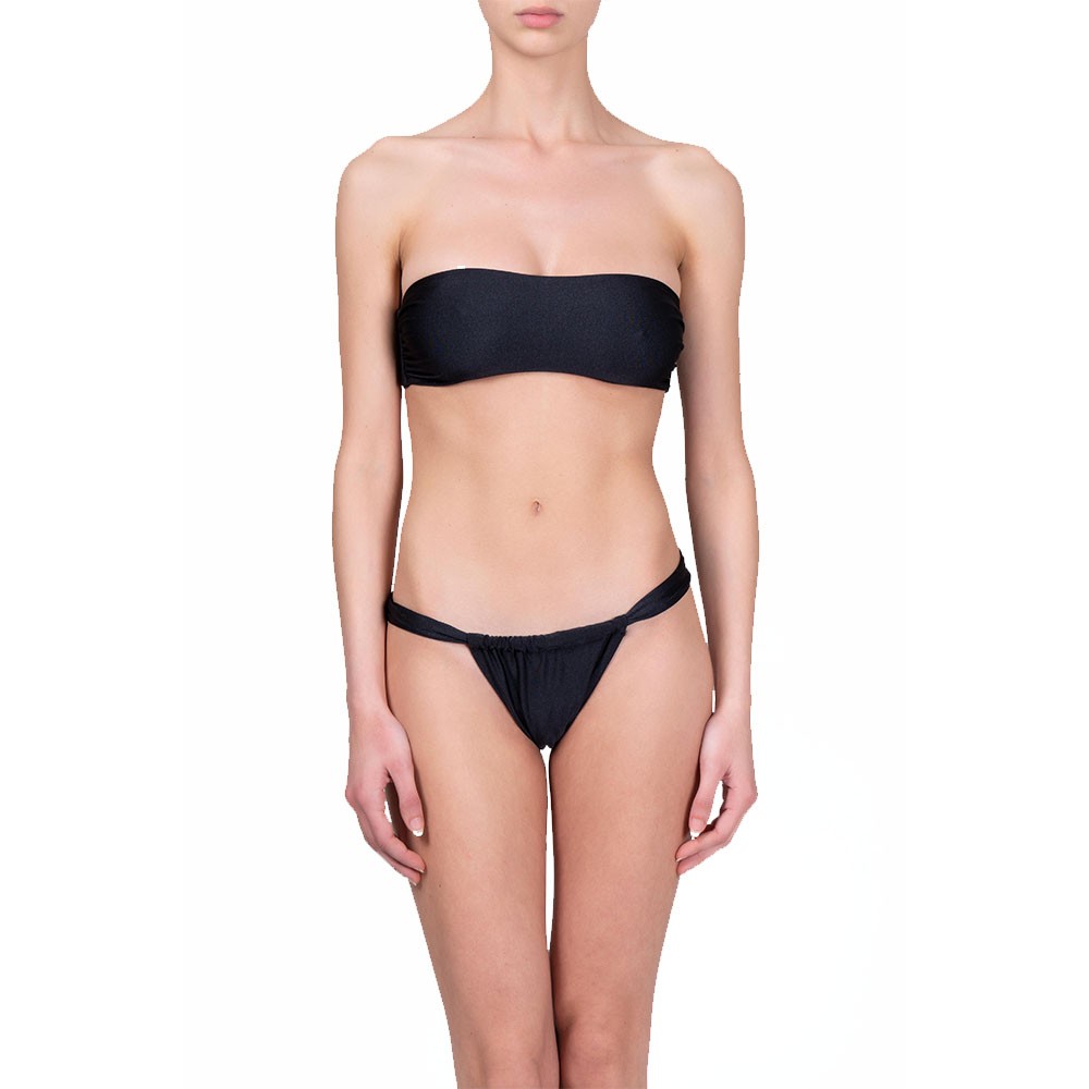Image of Effek Bikini Top Fascia Nero Donna S